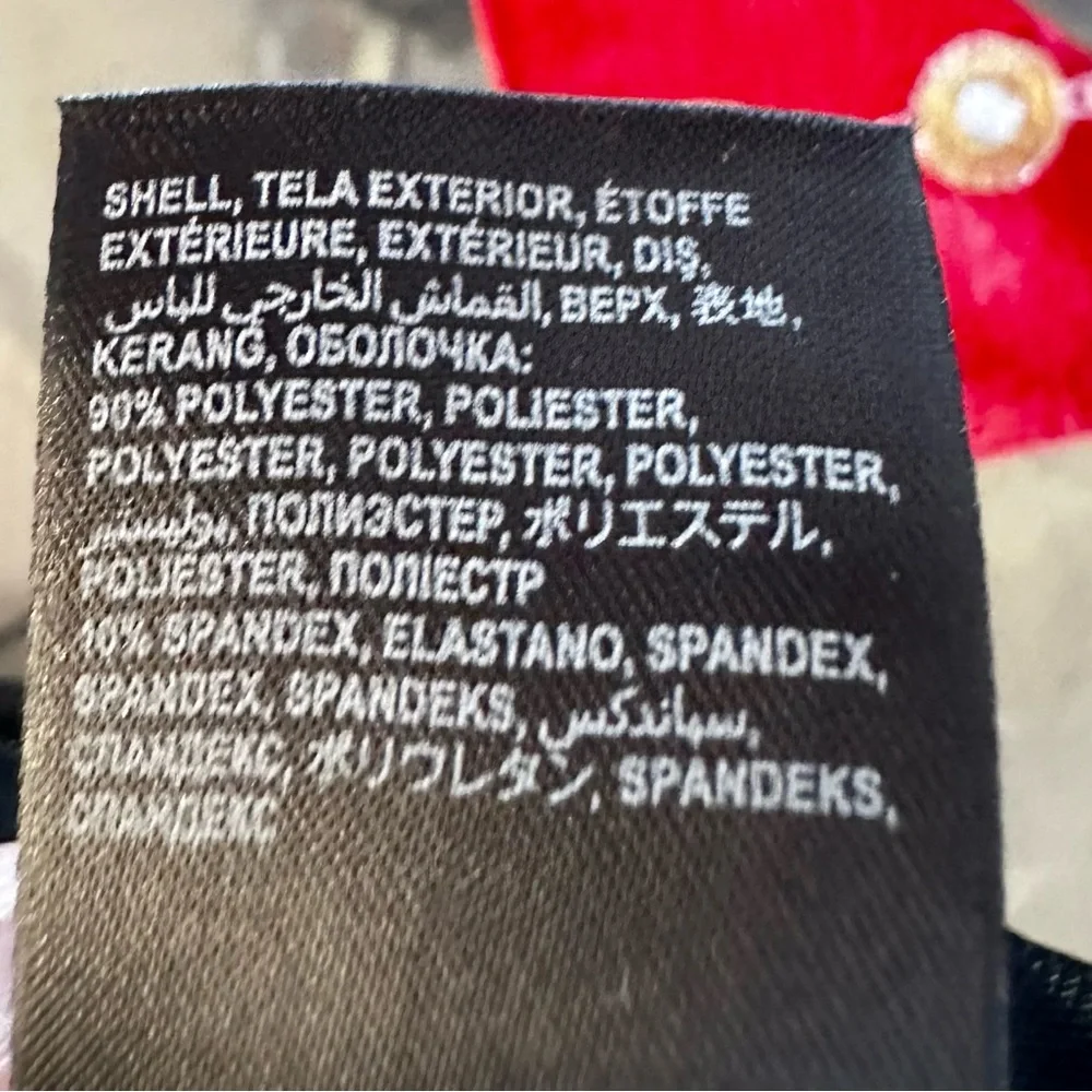 BEBE LONG SLEEVE BLACK TOP - Picture 6 of 6